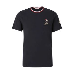 Moncler Blue T-Shirts & Vests - T-Shirts Men